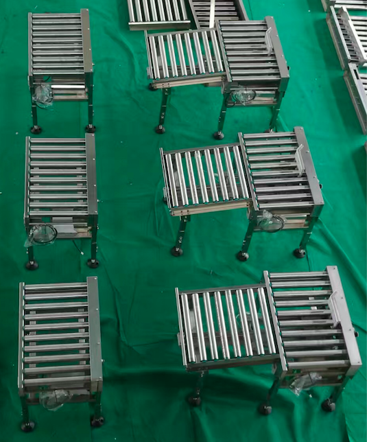 居中加十字转向输送机-链条输送机-轻型输送机