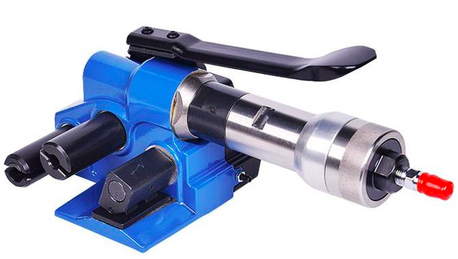 气动纤维带拉紧器切刀