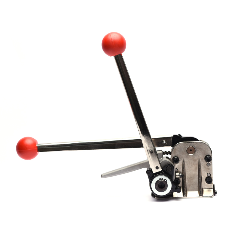 免扣钢带打包机GD35打包机收紧轮