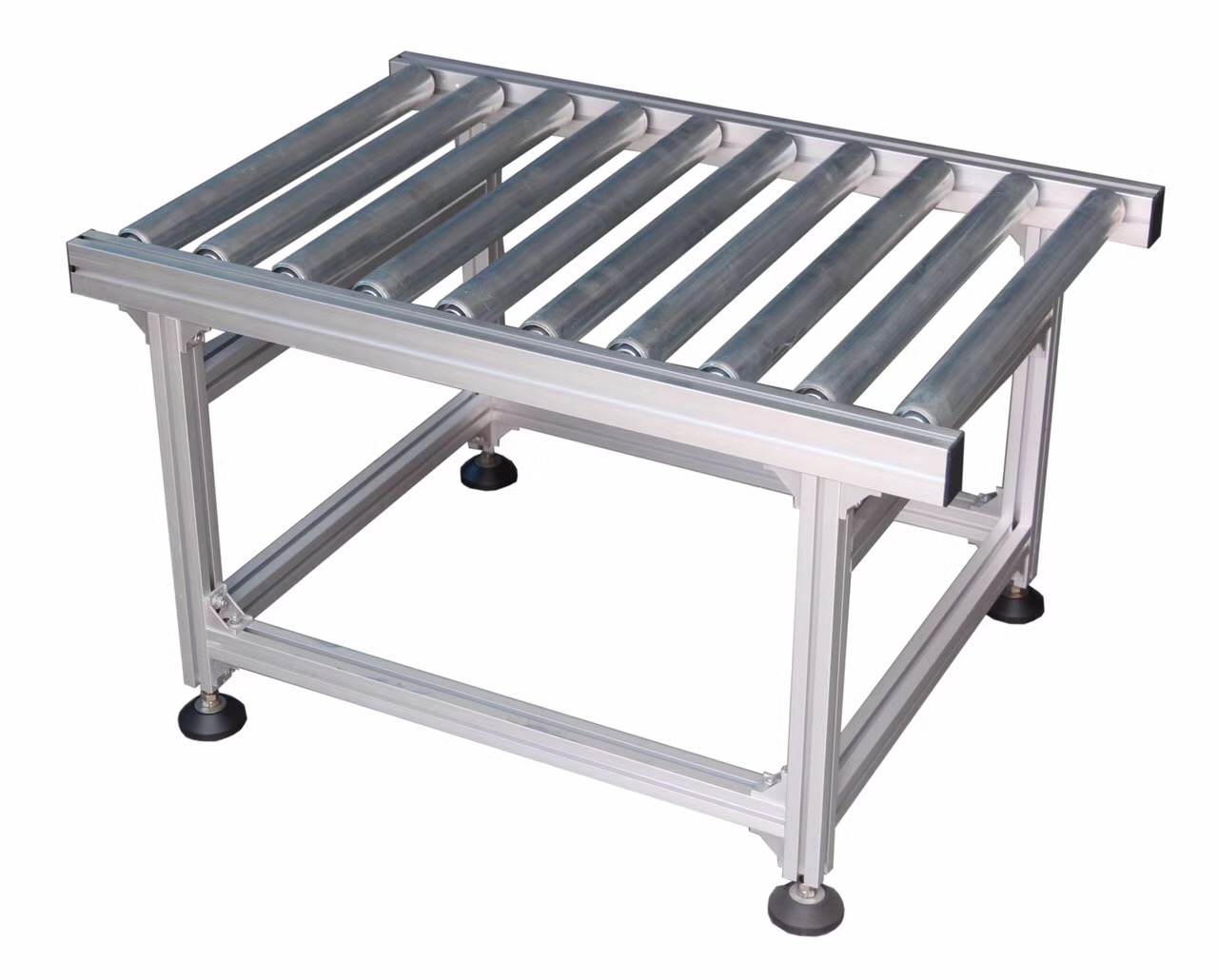 铝型材皮带输送机-不锈钢滚筒输送机-爬坡输送机配件