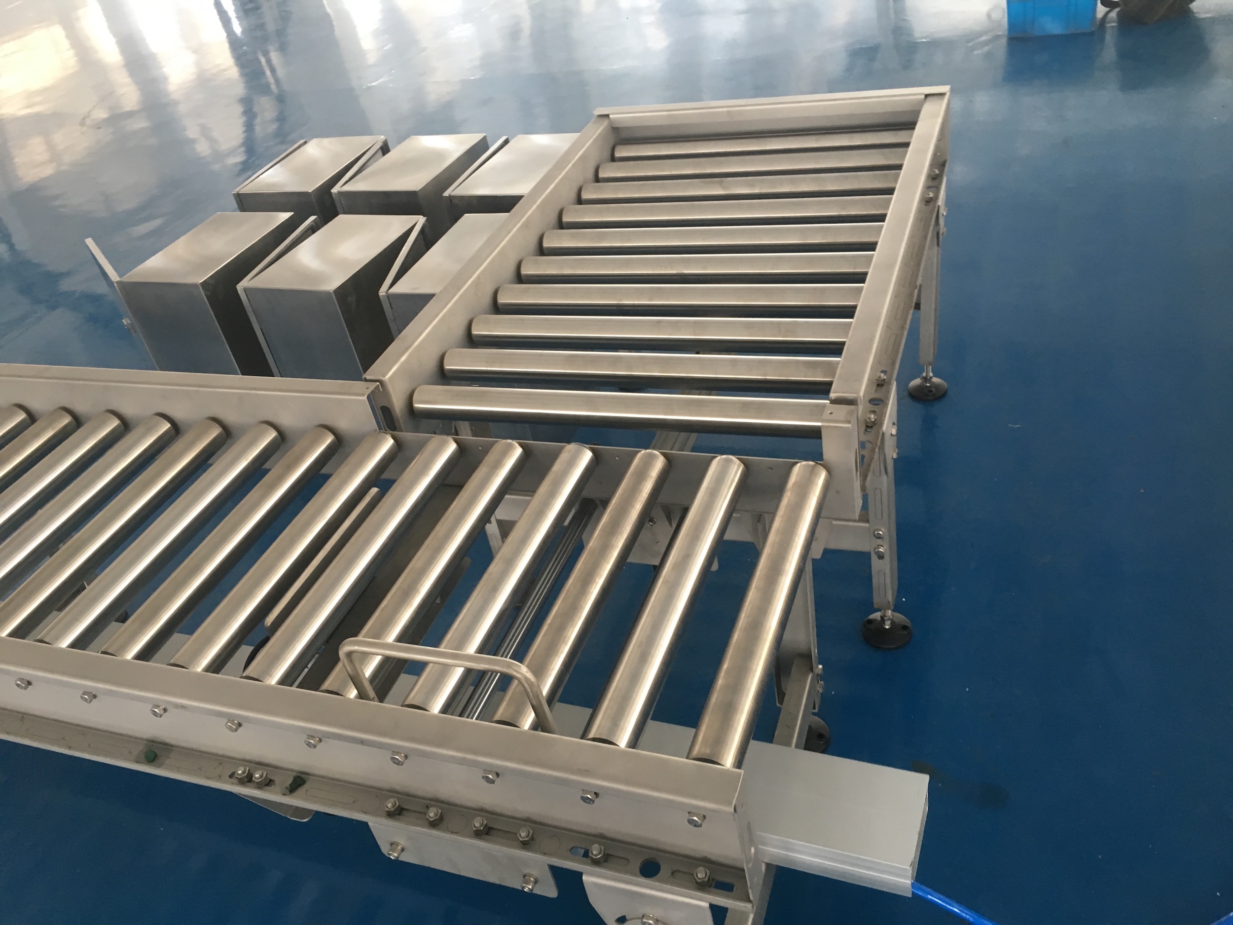 电动滚筒输送机-环形皮带输送机-金属输送带