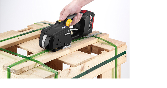 中国台湾ZAPAK 电动打包机维修保养ZP97A 电池更换