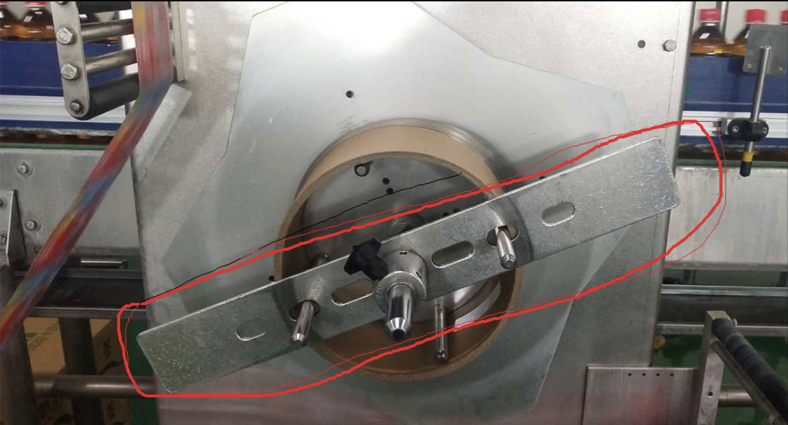 中国台湾劲皇套标机维修保养料座更换